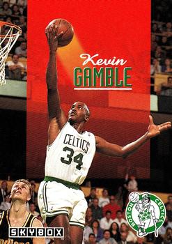 1992-93 SkyBox #14 Kevin Gamble Front