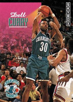 1992-93 SkyBox #20 Dell Curry Front