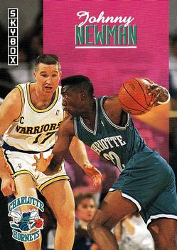 1992-93 SkyBox #26 Johnny Newman Front