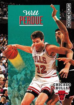 1992-93 SkyBox #34 Will Perdue Front