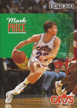 1992-93 SkyBox #44 Mark Price Front