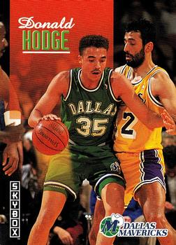 1992-93 SkyBox #50 Donald Hodge Front