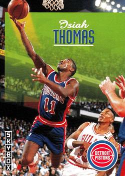 1992-93 SkyBox #73 Isiah Thomas Front