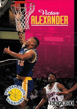 1992-93 SkyBox #76 Victor Alexander Front