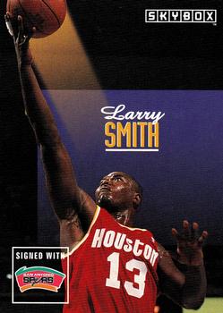 1992-93 SkyBox #92 Larry Smith Front