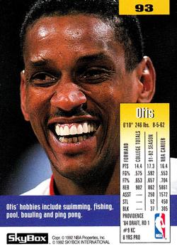 1992-93 SkyBox #93 Otis Thorpe Back
