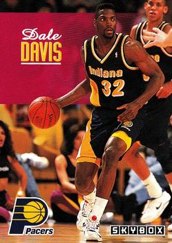 1992-93 SkyBox #94 Dale Davis Front