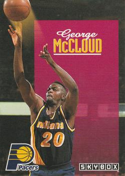 1992-93 SkyBox #96 George McCloud Front