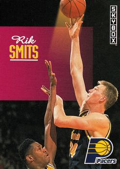 1992-93 SkyBox #100 Rik Smits Front