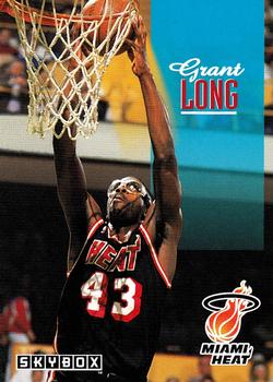 1992-93 SkyBox #127 Grant Long Front