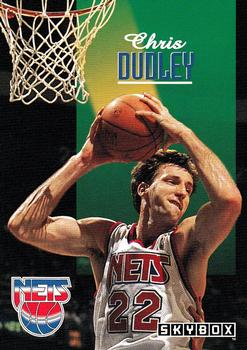 1992-93 SkyBox #155 Chris Dudley Front