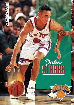 1992-93 SkyBox #167 John Starks Front