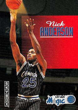 1992-93 SkyBox #169 Nick Anderson Front