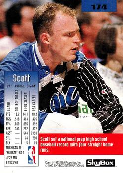 1992-93 SkyBox #174 Scott Skiles Back