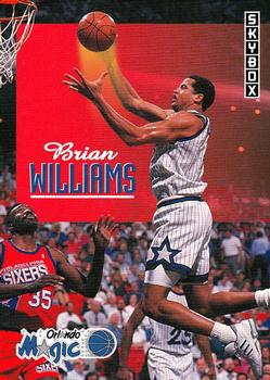 1992-93 SkyBox #177 Brian Williams Front