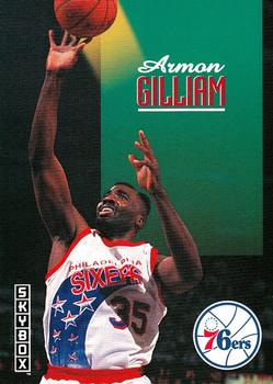 1992-93 SkyBox #182 Armon Gilliam Front