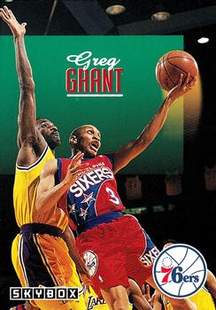 1992-93 SkyBox #183 Greg Grant Front
