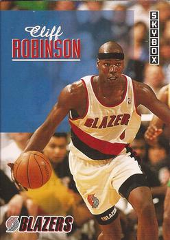 1992-93 SkyBox #206 Cliff Robinson Front