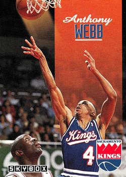 1992-93 SkyBox #217 Spud Webb Front
