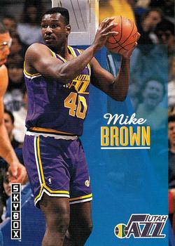 1992-93 SkyBox #237 Mike Brown Front
