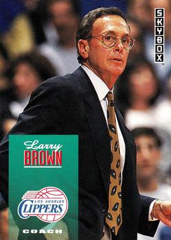 1992-93 SkyBox #266 Larry Brown Front