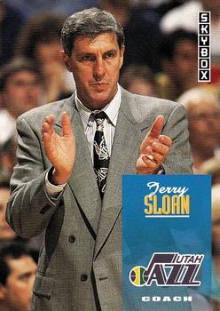 1992-93 SkyBox #280 Jerry Sloan Front