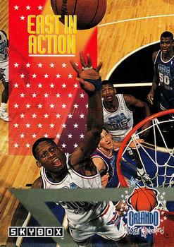 1992-93 SkyBox #312 East In Action Front