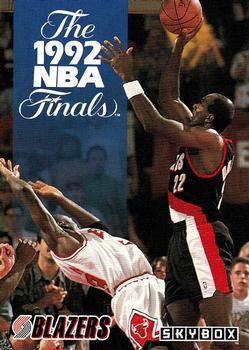 1992-93 SkyBox #315 The 1992 NBA Finals Front
