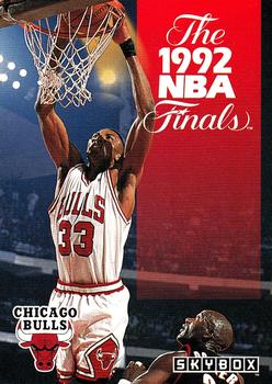 1992-93 SkyBox #317 The 1992 NBA Finals Front