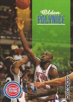 1992-93 SkyBox #339 Olden Polynice Front