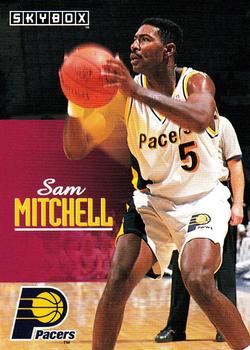 1992-93 SkyBox #347 Sam Mitchell Front