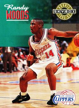 1992-93 SkyBox #355 Randy Woods Front