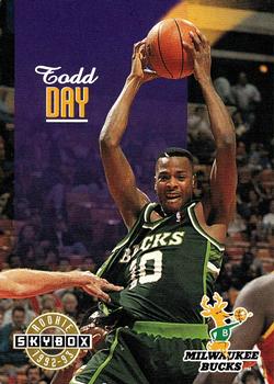 1992-93 SkyBox #363 Todd Day Front
