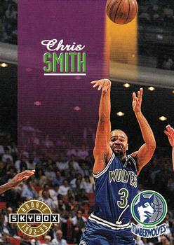 1992-93 SkyBox #371 Chris Smith Front