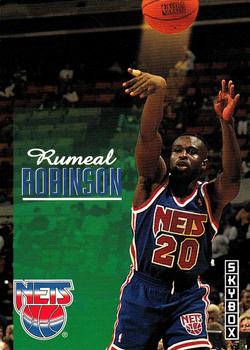 1992-93 SkyBox #379 Rumeal Robinson Front