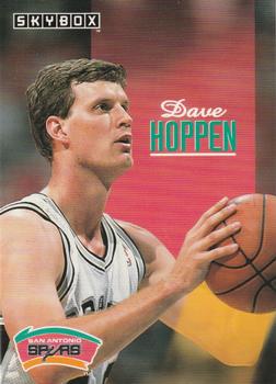 1992-93 SkyBox #399 Dave Hoppen Front