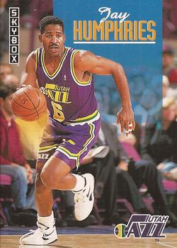 1992-93 SkyBox #403 Jay Humphries Front