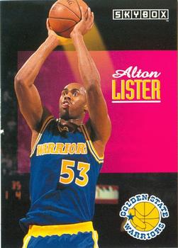 1992-93 SkyBox #81 Alton Lister Front