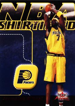 2003-04 Fleer Focus - NBA Shirtified Red #17 NS Jermaine O'Neal Front