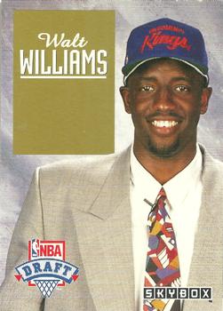 1992-93 SkyBox - Draft Picks #DP7 Walt Williams Front