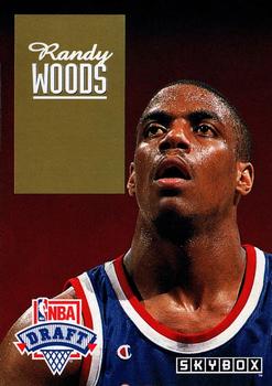 1992-93 SkyBox - Draft Picks #DP16 Randy Woods Front