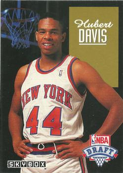 1992-93 SkyBox - Draft Picks #DP20 Hubert Davis Front