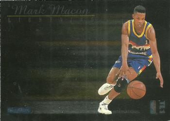 1992-93 SkyBox - Thunder and Lightning #TL1 Dikembe Mutombo / Mark Macon Back