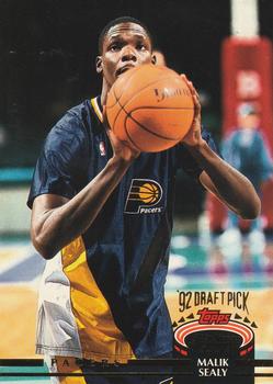 1992-93 Stadium Club #254 Malik Sealy Front