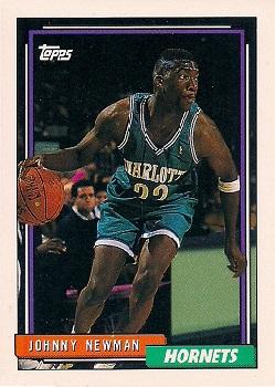 1992-93 Topps #5 Johnny Newman Front