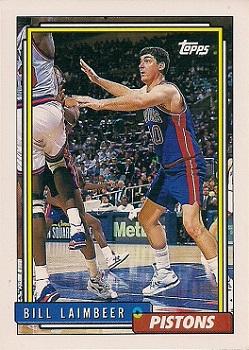 1992-93 Topps #29 Bill Laimbeer Front