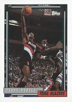 1992-93 Topps #51 Terry Porter Front