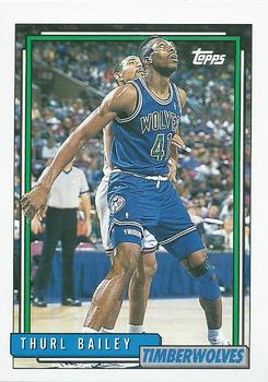 1992-93 Topps #59 Thurl Bailey Front