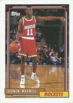 1992-93 Topps #68 Vernon Maxwell Front