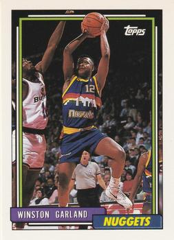 1992-93 Topps #83 Winston Garland Front